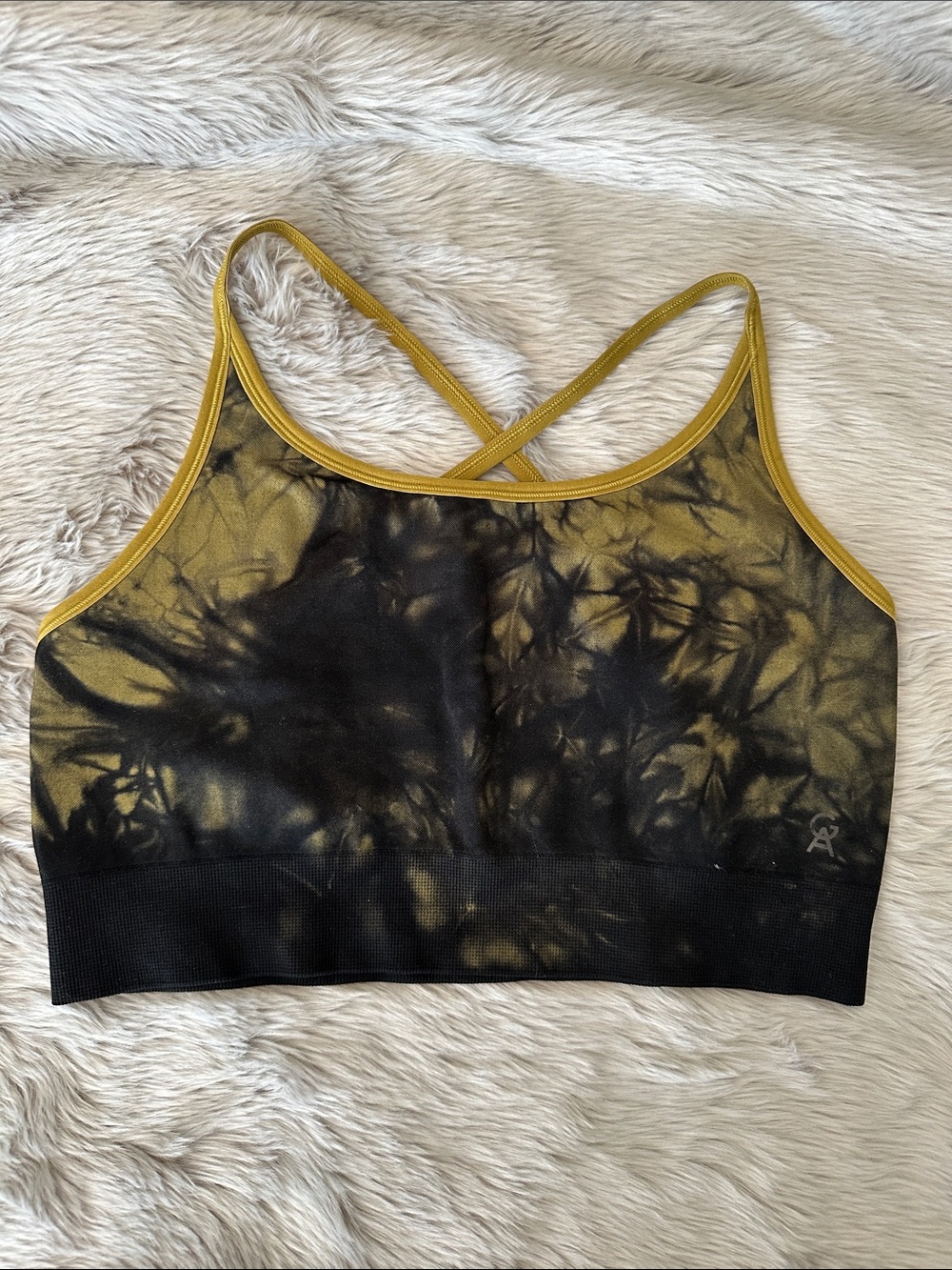 Good American Tie-Dye Sports Bra